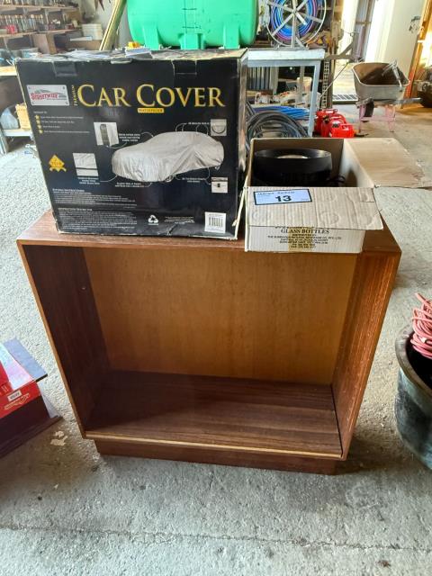 013 · Timber Shelf, Car Cover, 12V Spotlight (Used)