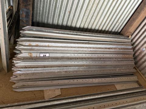 024 · Galv Posts, 1800mm x approx. 75 (Used)