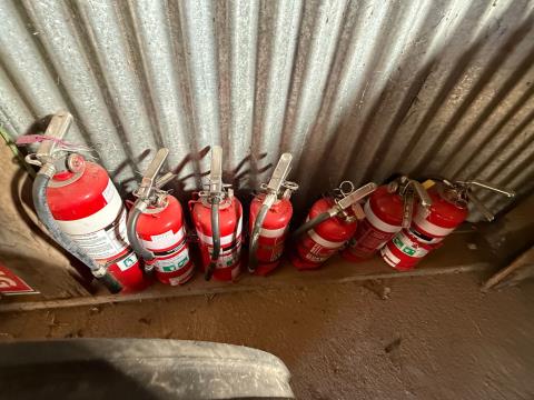 035 · Fire Extinguishers (Used)