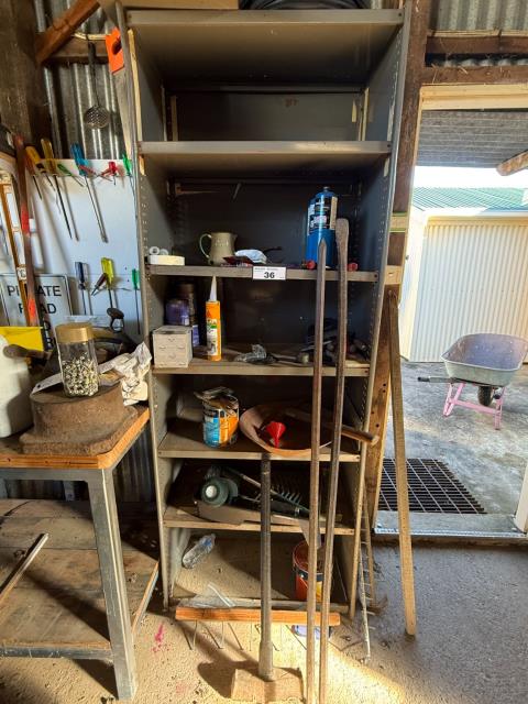 036 · Shelf Contents inc Tools (Used)