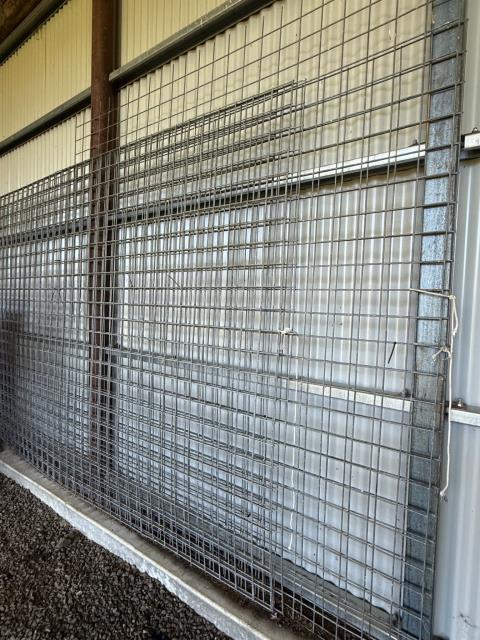 059 · Sheets of Mesh - 4 metre x 3 metre (Used)