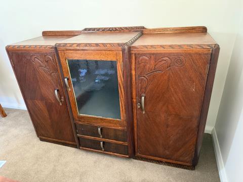 063 · Timber Cabinet (Used)