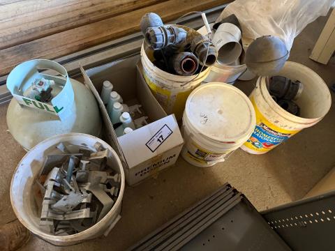 017 · PVC Fittings, Lubricant, Gutter Clips (Used)