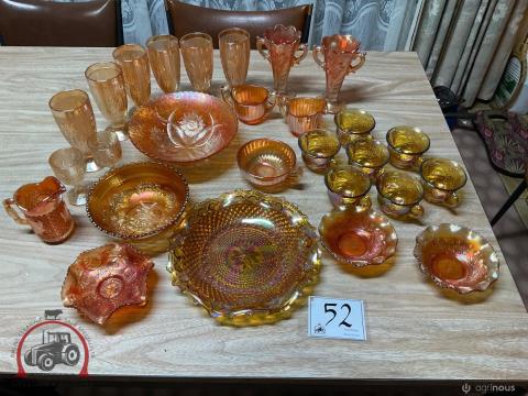 052 · Assorted Carnival Ware