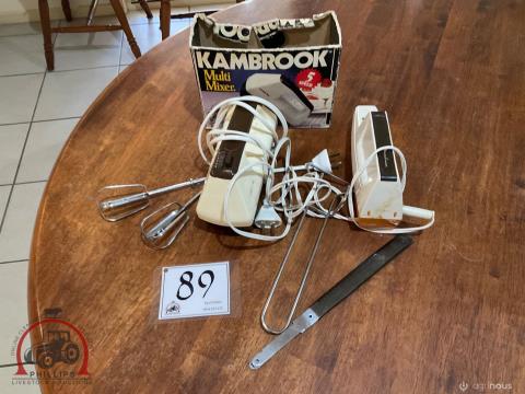 089 · Electric Knife & Electric Beaters