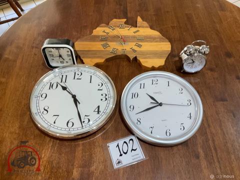 102 · Assorted Clocks