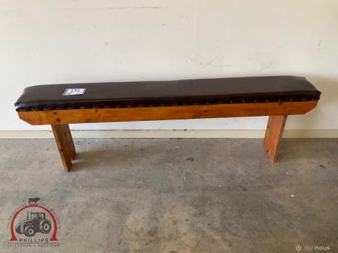 134 · Wooden Bench Seat