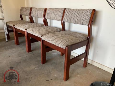 140 · 4 x Wooden Dining Chairs