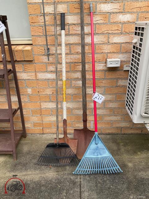 217 · Assorted Gardening Tools