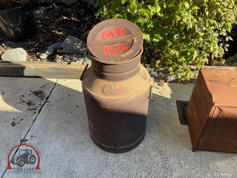 232 · Vintage Milk Can
