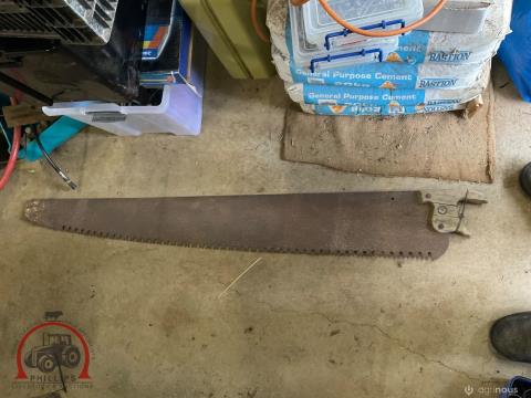 240 · Vintage Cross Cut Saw