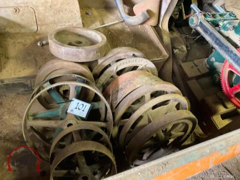 101 · Assorted Pulleys (Used)