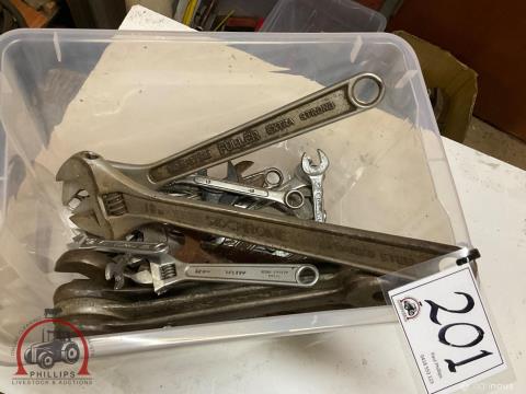 201 · Assorted Shifters And Spanners (Used)