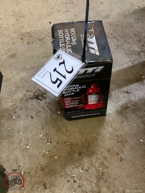 215 · TTI 8000Kg Bottle Jack (NEW) (New)
