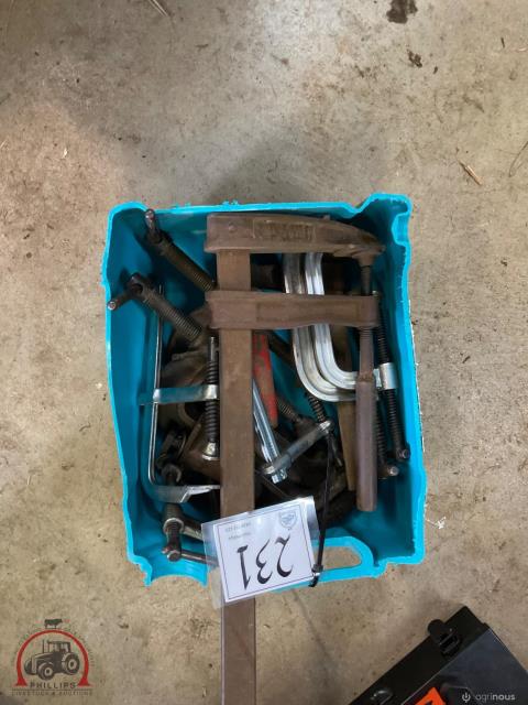 231 · Assorted Clamps (Used)