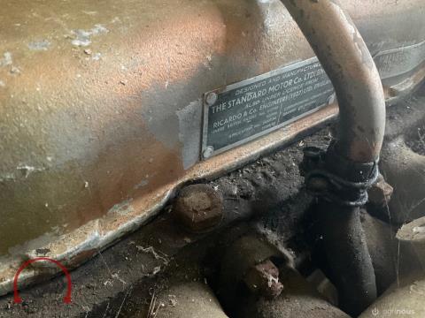 114 · Ferguson Grey Gold Motor & New Radiator (Used)