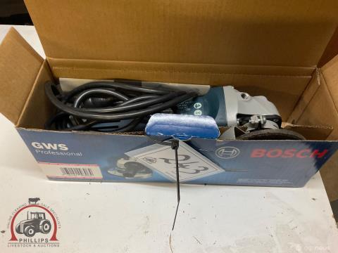 243 · Bosch 4'' Angle Grinder (AS NEW) (Used)