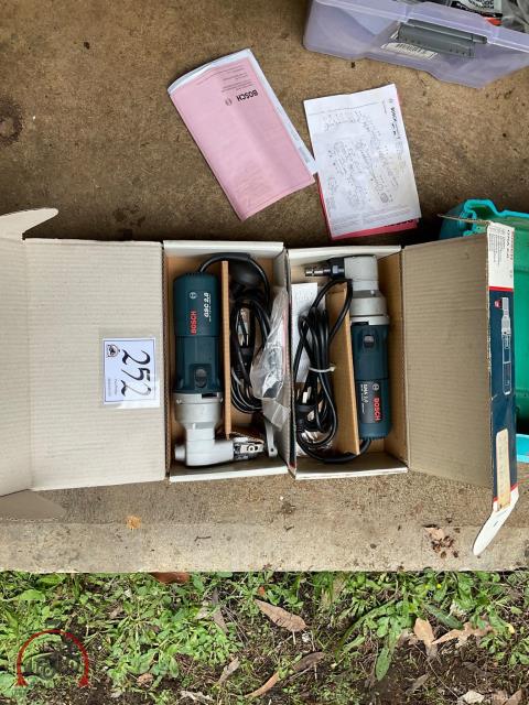 252 · Bosch Nibbler And Bosch Shears (Used)
