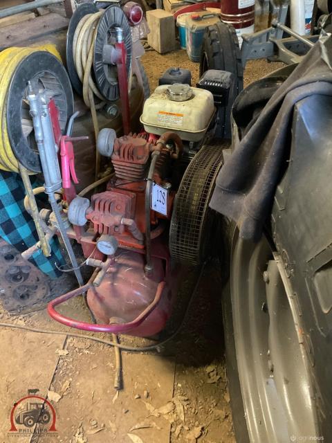 128 · Air Compressor With Honda GX200 Motor (Used)