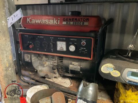 134 · Kawasaki KG 2600 B Generator (Used)