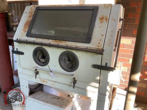 139 · Hafco Large Sand Blasting Unit (Used)