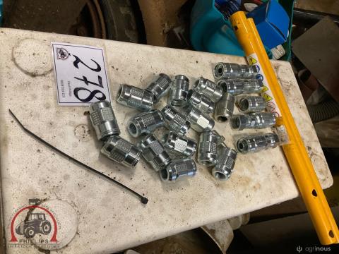 278 · Qty Of Hydraulic Hose Fittings (Used)