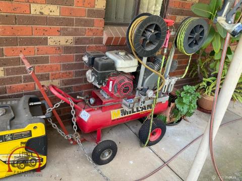 143 · Mc Millan CP 55W Air Compressor (Used)