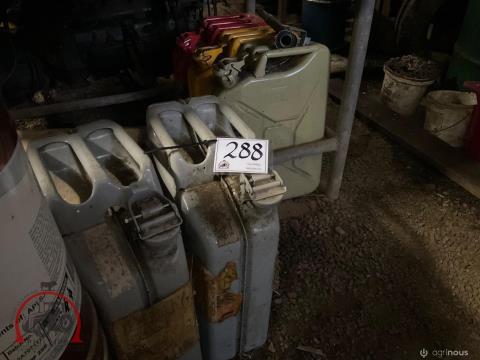 288 · Assorted Jerry Cans (Used)