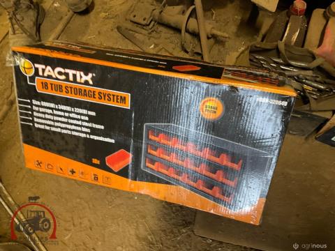 043 · Tactix 18 Tub Storage System, Brand NEW (New)