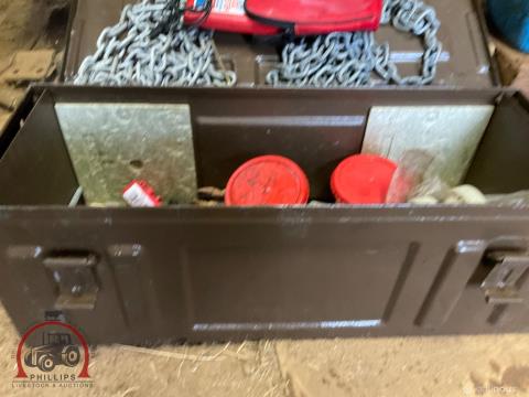 050 · Steel Ammo Box Inc Assorted Fencing Gear (Used)