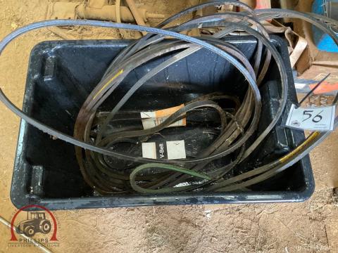 056 · Assorted Belts (Used)