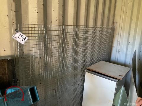 158 · Sheet Of Inch Square Gal Mesh (New)