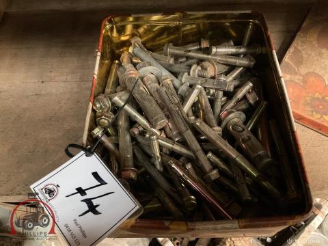 074 · Assorted Dyna Bolts (Used)