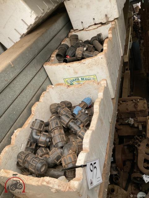 095 · Assorted Polythene Rural Fittings (Used)