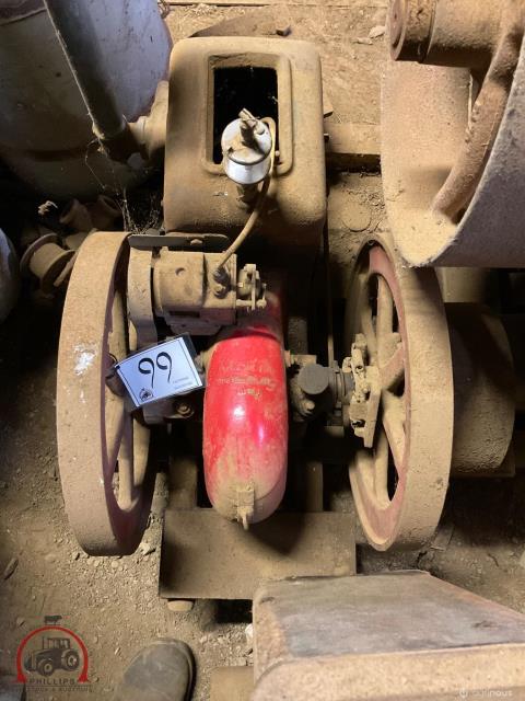099 · Sundial 2 hp single Cylinder Stationary Motor (Used)