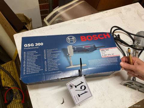 191 · Bosch GSG 300 Foam Rubber Cutter (Used)