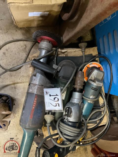 195 · Assortment Of Electrical Tools (Used)