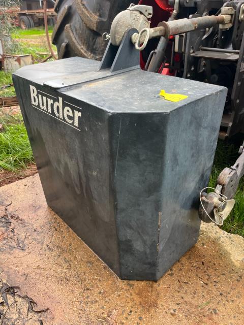 Lot 5 · Burder Rear 800kg Counter Weight