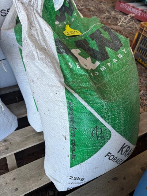 Lot 209 · 2 x 25kg Kraken Forage Barley