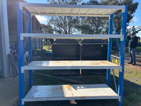 Lot 216 · Heavy Duty shelving