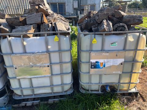 Lot 219 · 2 x shuttles of firewood