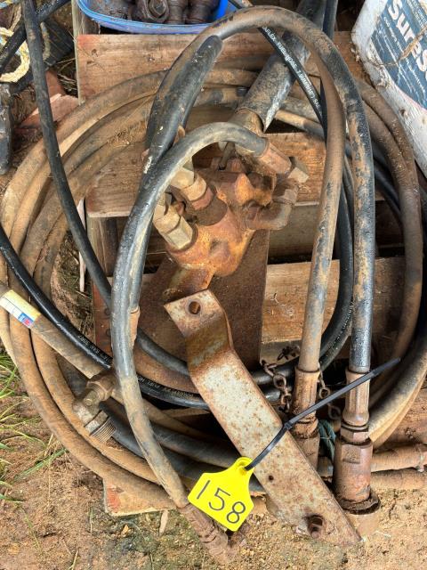 Lot 158 · Hydraulic control lever - single valve