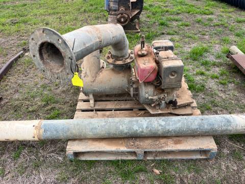 Lot 44 · 6'' Collins Pump with 8hp Diesel Motor