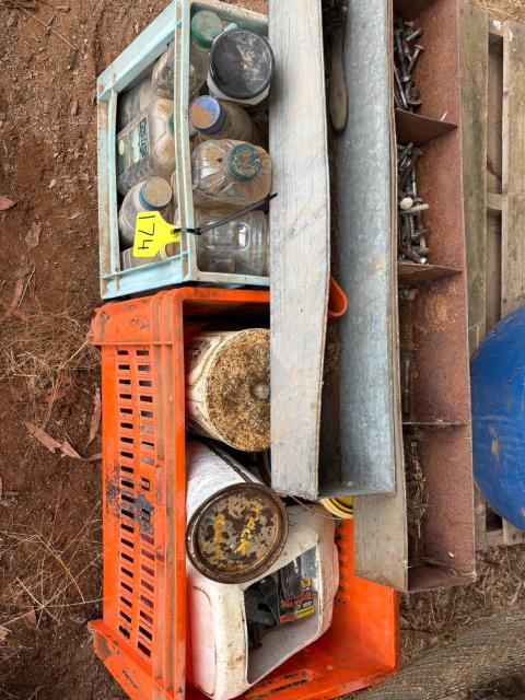 Lot 174 · Misc screws, nails, nuts & bolts