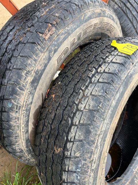 Lot 178 · 2 x Bridgestone 255/65R17