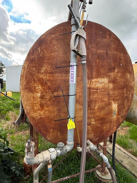 Lot 56 · 1200ltr Unleaded Tank