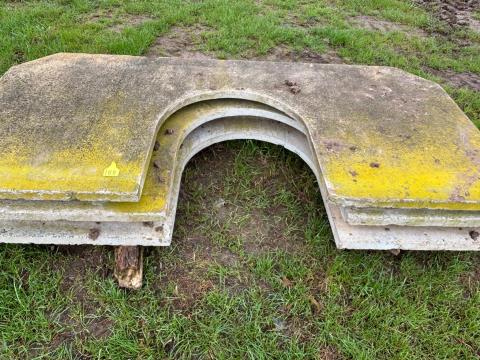 Lot 188 · 3 x 34'' pipe ends