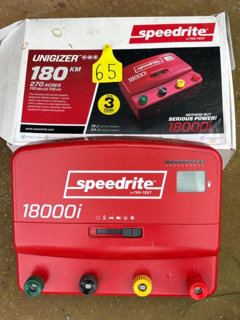 Lot 65 · Speedrite 1800i Energiser Unit