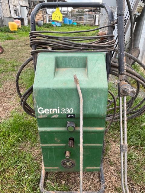 Lot 74 · Gerni 330 Pressure Washer