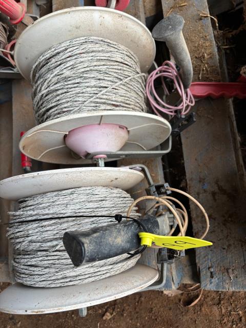 Lot 99 · 2 x Electric Fence Reel